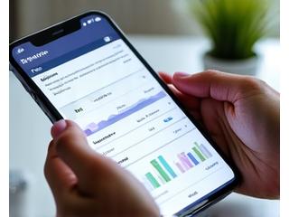 Person filling out a digital health assessment