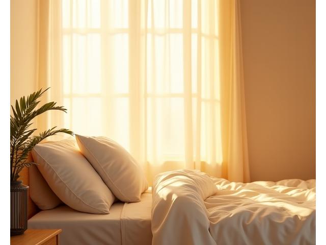 Person waking up naturally with sunlight, representing circadian rhythm optimization